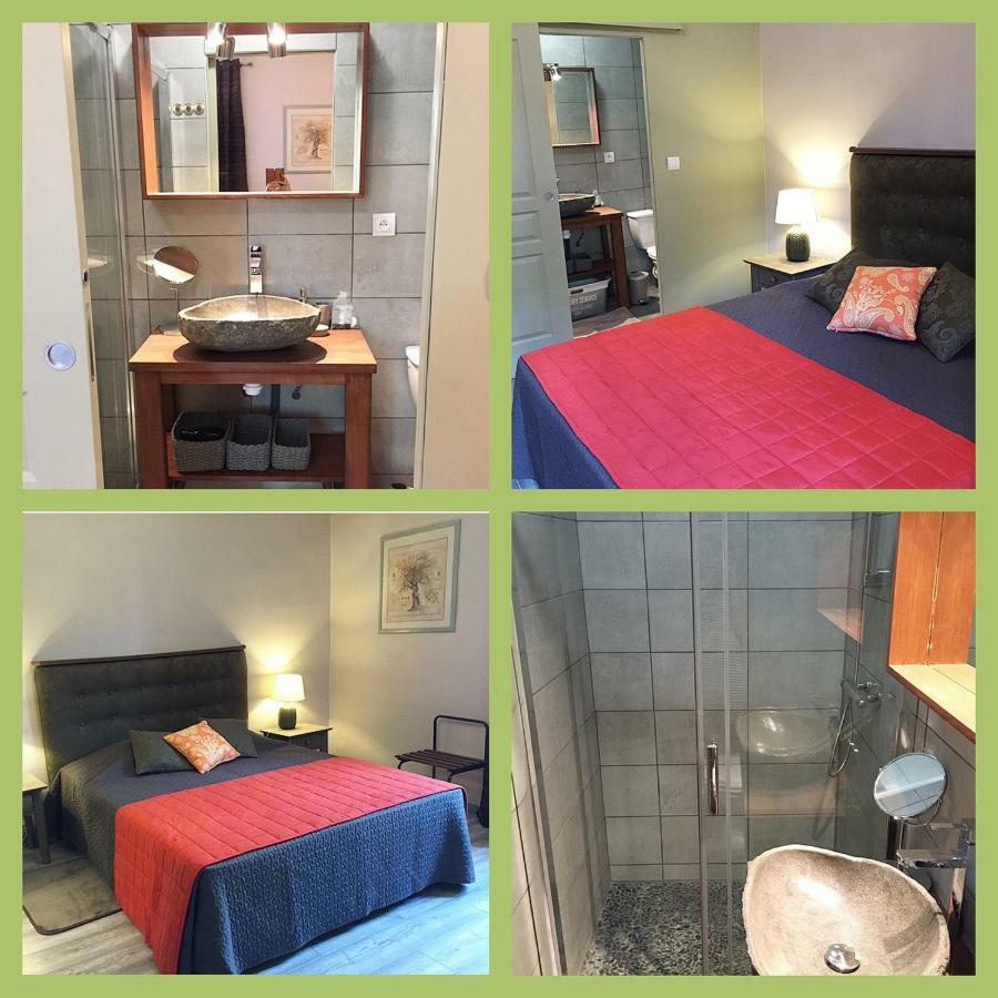 Bed and Breakfast Au Jardin D'Amphora Ginestas Exterior foto